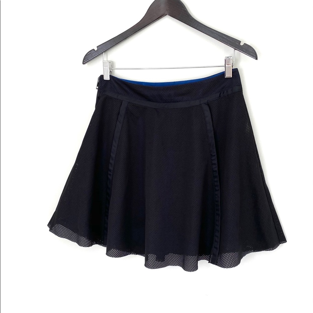 Diesel Black Mesh Overlay Skirt